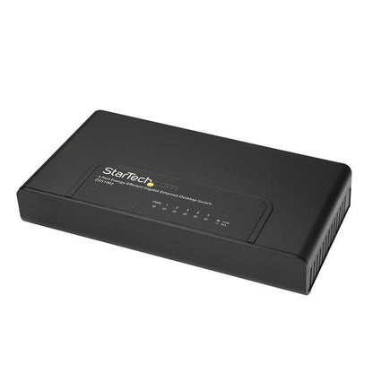 StarTech.com 5 Port Unmanaged Gigabit Ethernet Switch - NWT FM SOLUTIONS - YOUR CATERING WHOLESALER
