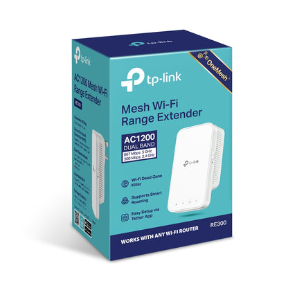 TP-Link RE300 AC1200 WiFi Range Extender