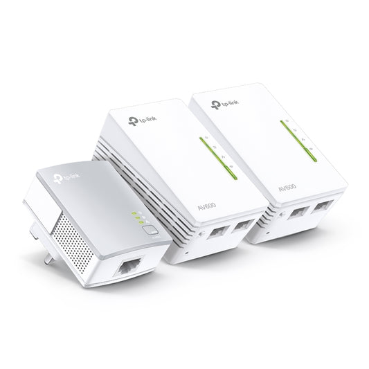 TP Link TL WPA4220 Powerline Universal WiFi Range Extender 2 Ethernet Ports Network Kit - NWT FM SOLUTIONS - YOUR CATERING WHOLESALER
