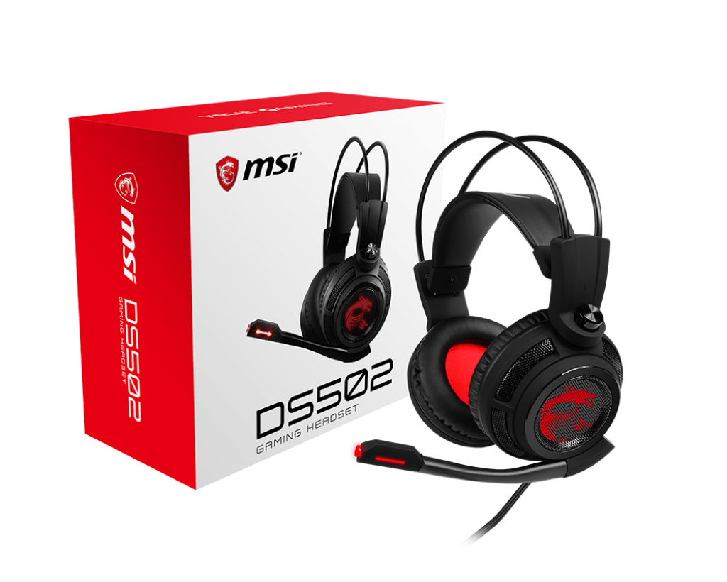 MSI DS502 7.1 Channel Surround Sound Gaming Headset