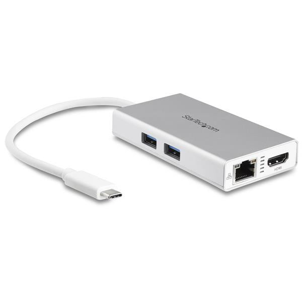 StarTech.com USB C Multiport Adapter 4K 60W PD Silver - NWT FM SOLUTIONS - YOUR CATERING WHOLESALER