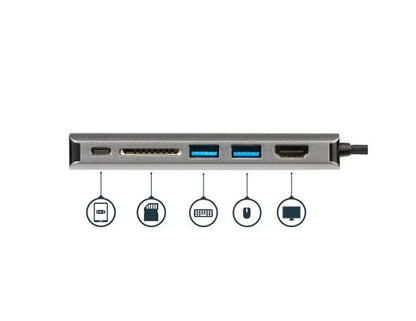 StarTech.com USB C Multiport Adapter with SD 4K HDMI