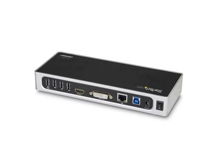 StarTech.com USB 3 Dual Monitor Dock HDMI DVI VGA