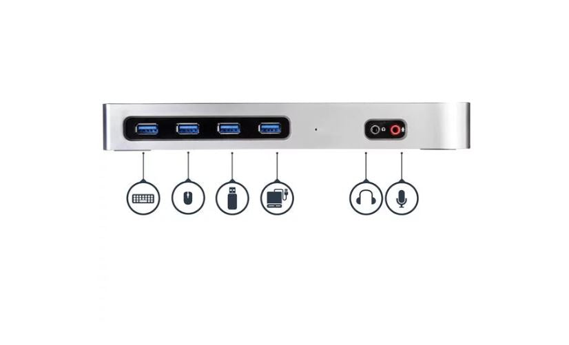 StarTech.com USB C USB 3.0 Dual 4K Docking Station