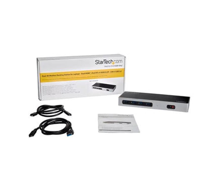 StarTech.com USB C USB 3.0 Dual 4K Docking Station