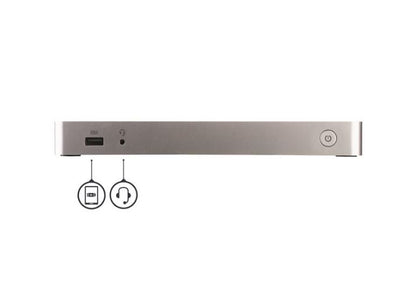 StarTech.com Windows Dual Monitor USB C Dock 60W PD