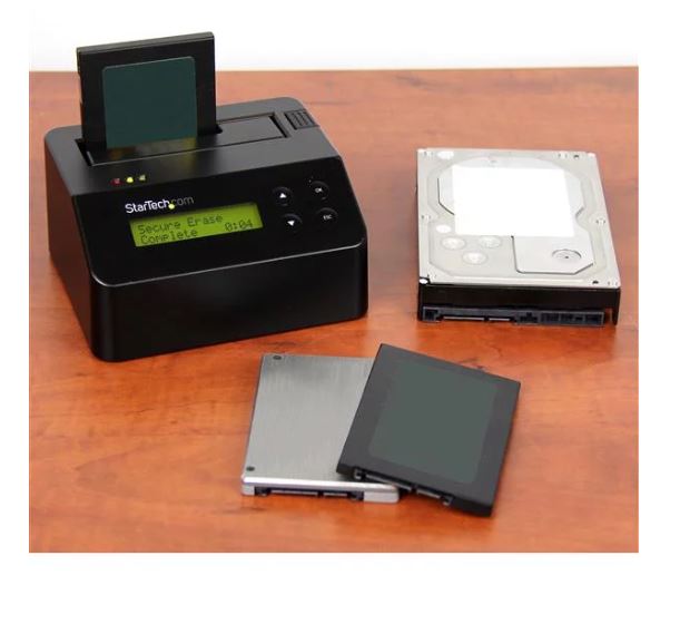 StarTech.com USB3 Eraser Dock 2.5in 3.5in SATA Drives