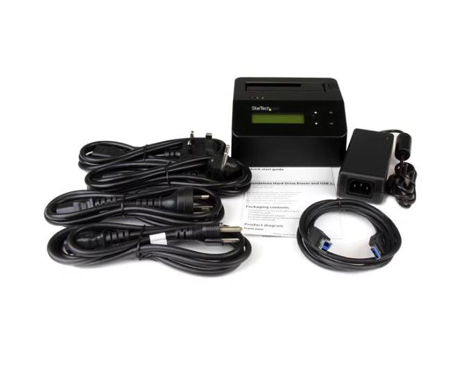 StarTech.com USB3 Eraser Dock 2.5in 3.5in SATA Drives