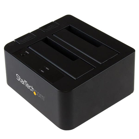 StarTech.com USB3.1 DualBay Dock 2.5 3.5 SATA SSD HDD - NWT FM SOLUTIONS - YOUR CATERING WHOLESALER
