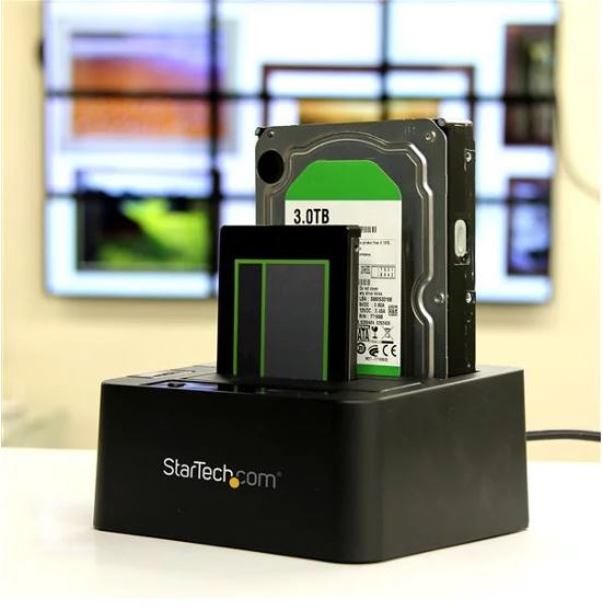 StarTech.com USB3.1 DualBay Dock 2.5 3.5 SATA SSD HDD