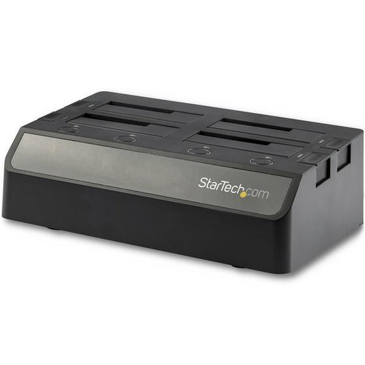 StarTech.com 4 Bay SATA 2.5in 3.5in HDD SSD Dock - NWT FM SOLUTIONS - YOUR CATERING WHOLESALER