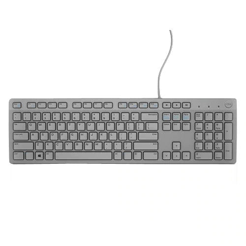 Dell KB216 USB Grey UK Qwerty Keyboard - NWT FM SOLUTIONS - YOUR CATERING WHOLESALER