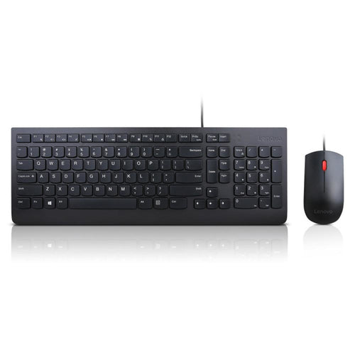 Lenovo US English USB QWERTY Wired Keyboard and Mouse - NWT FM SOLUTIONS - YOUR CATERING WHOLESALER