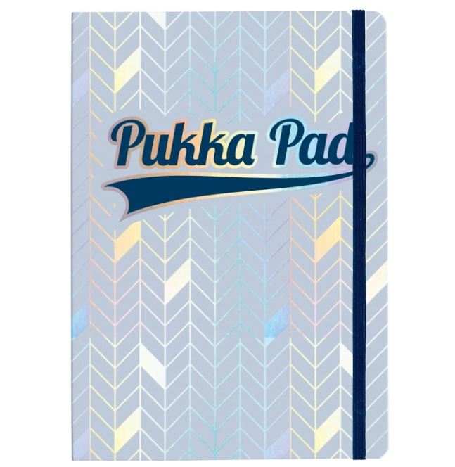 Pukka Pad Glee A5 Casebound Card Cover Journal Ruled 96 Pages Light Blue (Pack 3) - 8684-GLE - NWT FM SOLUTIONS - YOUR CATERING WHOLESALER