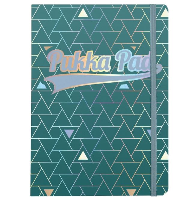 Pukka Pad Glee A5 Casebound Card Cover Journal Ruled 96 Pages Green (Pack 3) - 8686-GLE - NWT FM SOLUTIONS - YOUR CATERING WHOLESALER