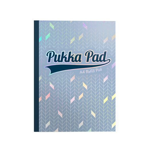 Pukka Glee A4 Refill Pad Ruled 400 Pages Light Blue (Pack 5) - 8893-GLE - NWT FM SOLUTIONS - YOUR CATERING WHOLESALER