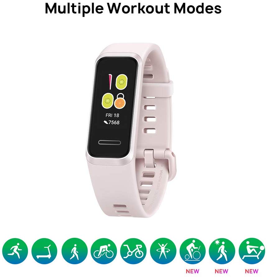 Huawei Band 4 0.96 Inch Sakura Pink Activity Tracker