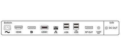 Philips B Line 241B7QUBHEB 24 Inch 1920 x 1080 Pixels Full HD HDMI DisplayPort USB-C Monitor