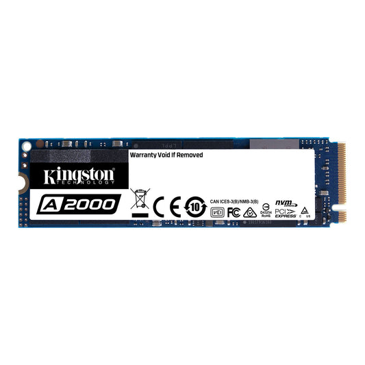 Kingston Technology A2000 500GB PCIe M.2 NVMe Internal Solid State Drive - NWT FM SOLUTIONS - YOUR CATERING WHOLESALER