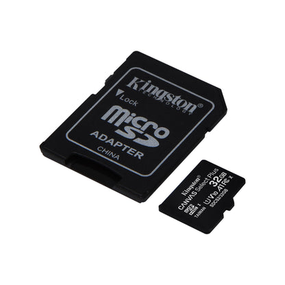 Kingston Technology Canvas Select Plus 32GB MicroSDHC Memory Card and Adapter