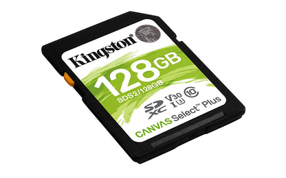 Kingston Technology Canvas Select Plus 128GB Class 10 SDXC Memory Card