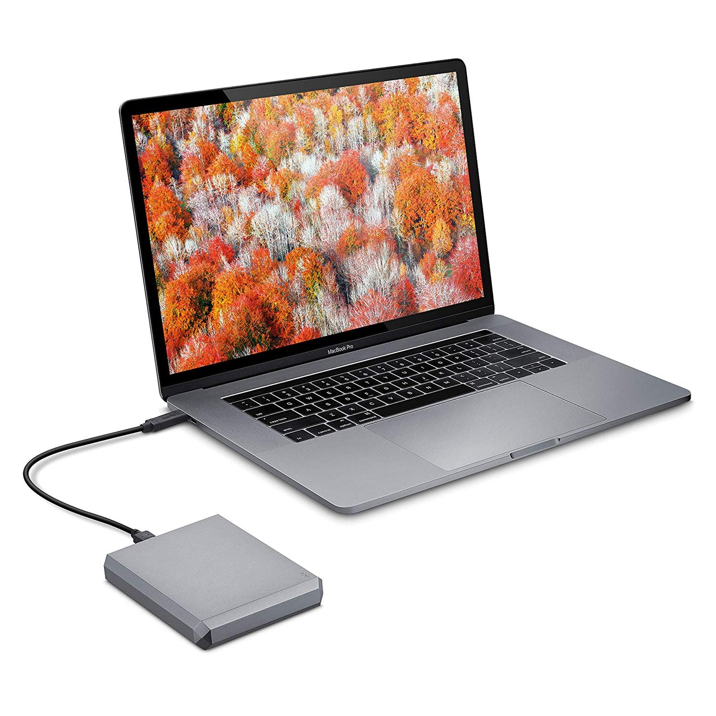 LaCie 4TB USB C Space Grey Mobile External Hard Drive