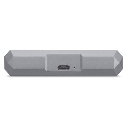 LaCie 5TB USB C Space Grey Mobile External Hard Drive
