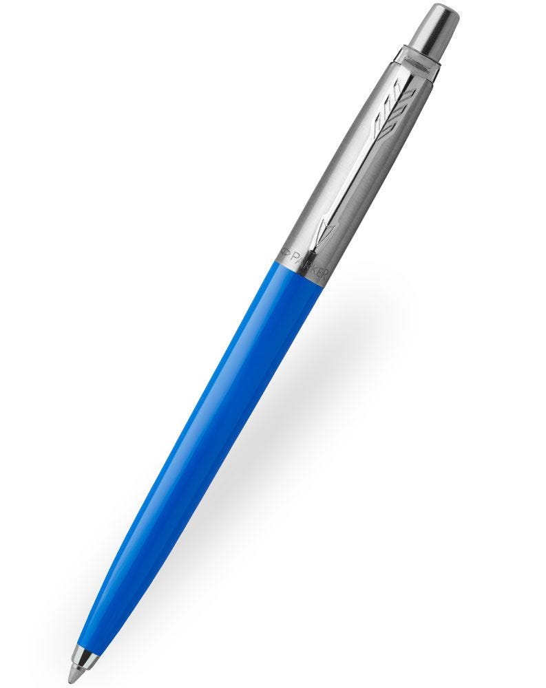 Parker Jotter Ballpoint Pen Blue Barrel Blue Ink - 2076052 - NWT FM SOLUTIONS - YOUR CATERING WHOLESALER