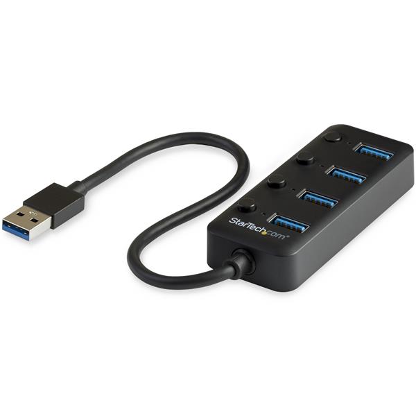 StarTech.com USB3 4 Port Hub with On and Off Switches - NWT FM SOLUTIONS - YOUR CATERING WHOLESALER