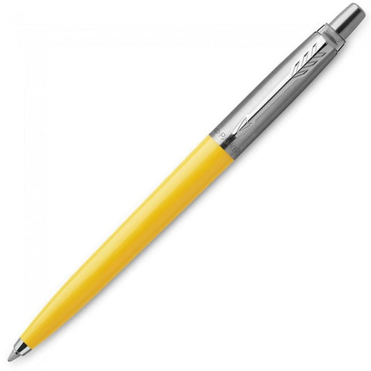 Parker Jotter Ballpoint Pen Yellow Barrel Blue Ink - 2076056 - NWT FM SOLUTIONS - YOUR CATERING WHOLESALER