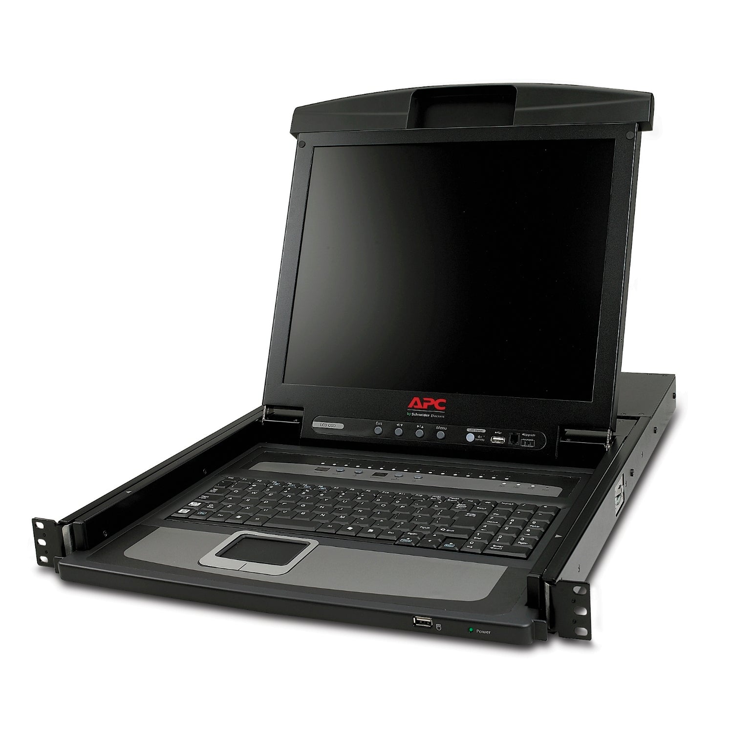 APC 17 Inch Rack LCD Console with KVM Switch - NWT FM SOLUTIONS - YOUR CATERING WHOLESALER
