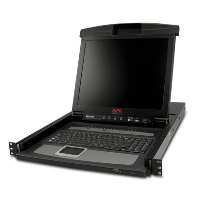 APC 17 Inch Rack LCD Console with KVM Switch - NWT FM SOLUTIONS - YOUR CATERING WHOLESALER