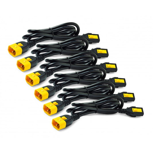 APC 1.8m C13 to C14 Power Cable Kit 6 Pack - NWT FM SOLUTIONS - YOUR CATERING WHOLESALER