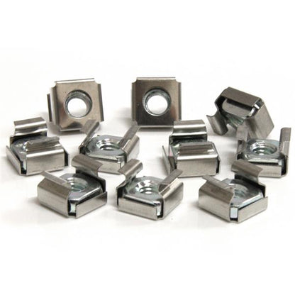 StarTech.com 50x M6 Cage Nuts for Server Rack Cabinet