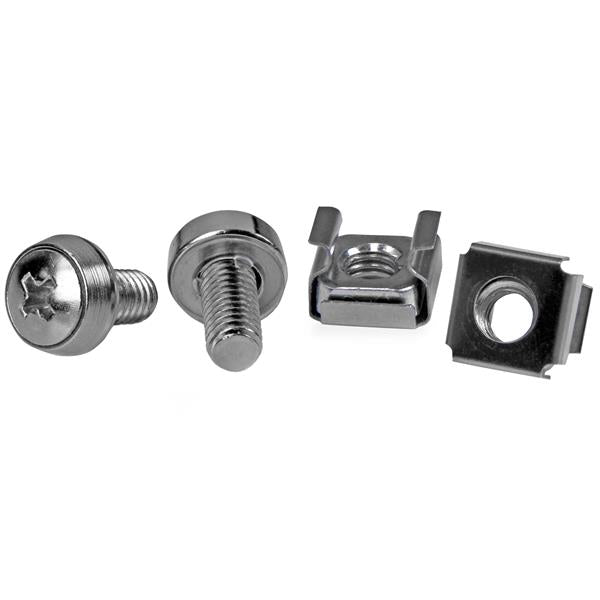 StarTech.com 50 Pkg M6 Mounting Screws and Cage Nuts - NWT FM SOLUTIONS - YOUR CATERING WHOLESALER