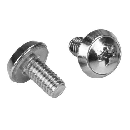 StarTech.com 100x M6 Mounting Screws and Cage Nuts