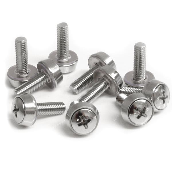 StarTech.com 50 Pkg M5 Mounting Screws Silver