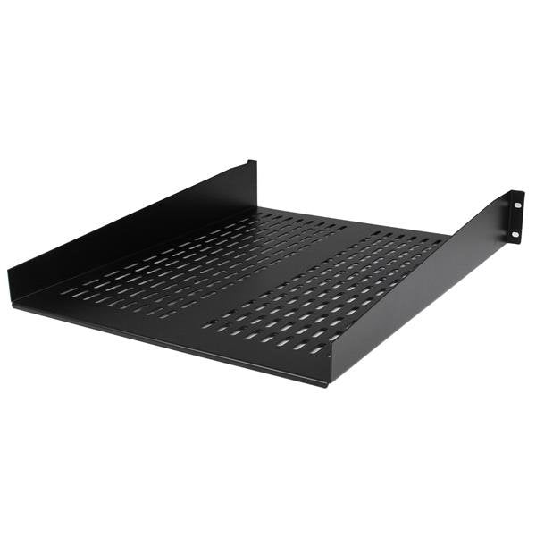 StarTech.com 2U 22in Vented Rack Mount Shelf 22kg