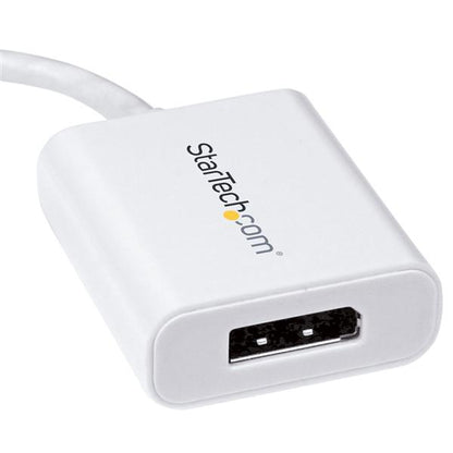 StarTech.com USB C to DP Adapter 4K 60Hz White