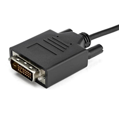 StarTech.com 1m USB C to DVI Adapter Cable Black