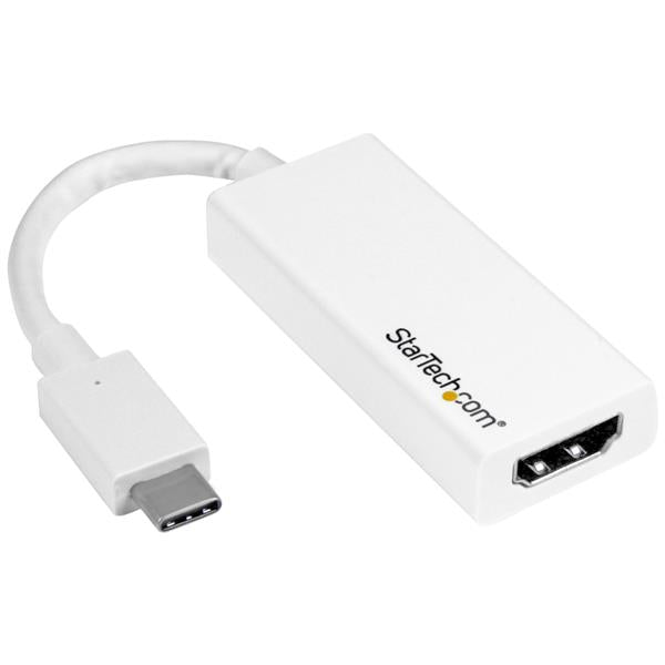 StarTech.com USB C to HDMI Adapter 4K 60Hz White - NWT FM SOLUTIONS - YOUR CATERING WHOLESALER