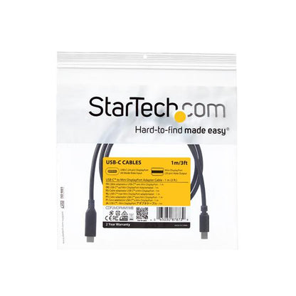 StarTech.com 1m USB C to Mini DisplayPort Cable
