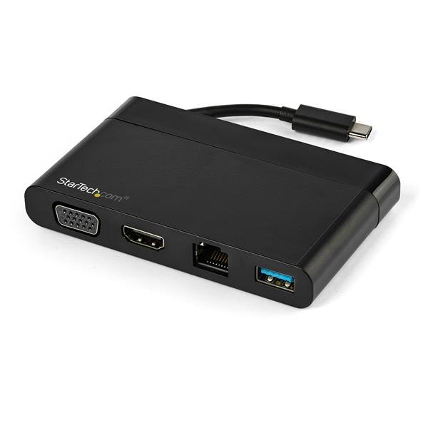 StarTech.com USB C Adapter HDMI and VGA 1xA GbE - NWT FM SOLUTIONS - YOUR CATERING WHOLESALER
