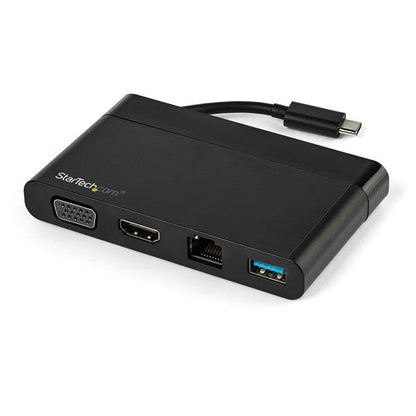 StarTech.com USB C Adapter HDMI and VGA 1xA GbE - NWT FM SOLUTIONS - YOUR CATERING WHOLESALER