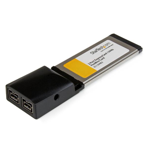 StarTech.com 2PT ExpressCard 1394b FireWire FW800 - NWT FM SOLUTIONS - YOUR CATERING WHOLESALER