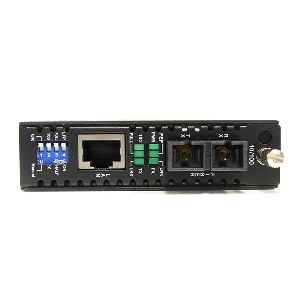StarTech.com Multi Mode Fiber Media Converter SC 2 km