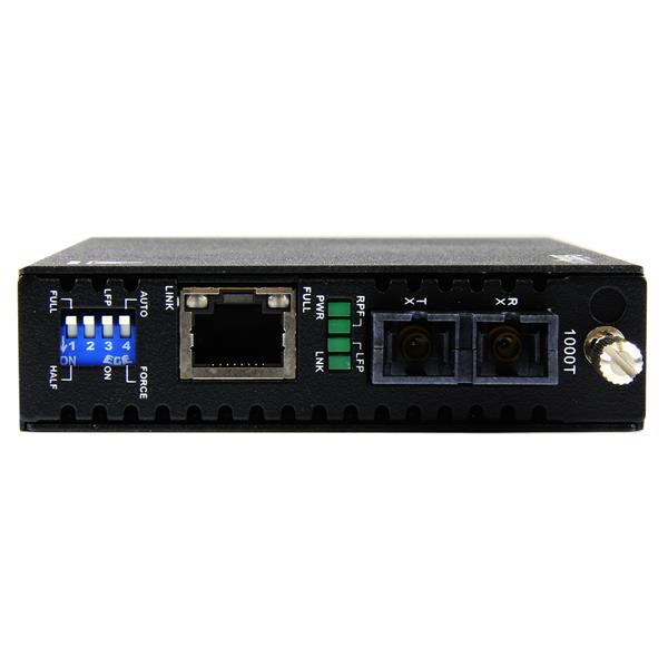 StarTech.com GB Ethernet MM Fiber Media Converter SC