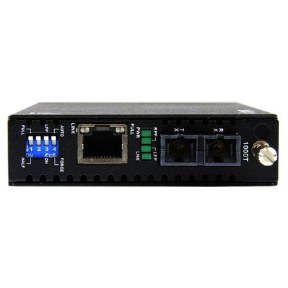 StarTech.com GB Ethernet MM Fiber Media Converter SC