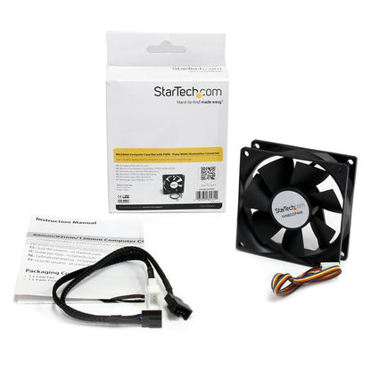 StarTech.com 80x25mm Computer Case Fan with PWM