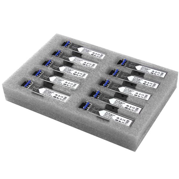 StarTech.com Cisco GLCLHSMD Comp SFP 1000BASELXLH x10 - NWT FM SOLUTIONS - YOUR CATERING WHOLESALER